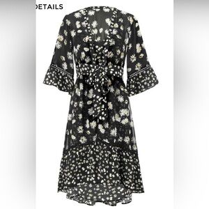 CAbi Daisy Duet Dress, XL